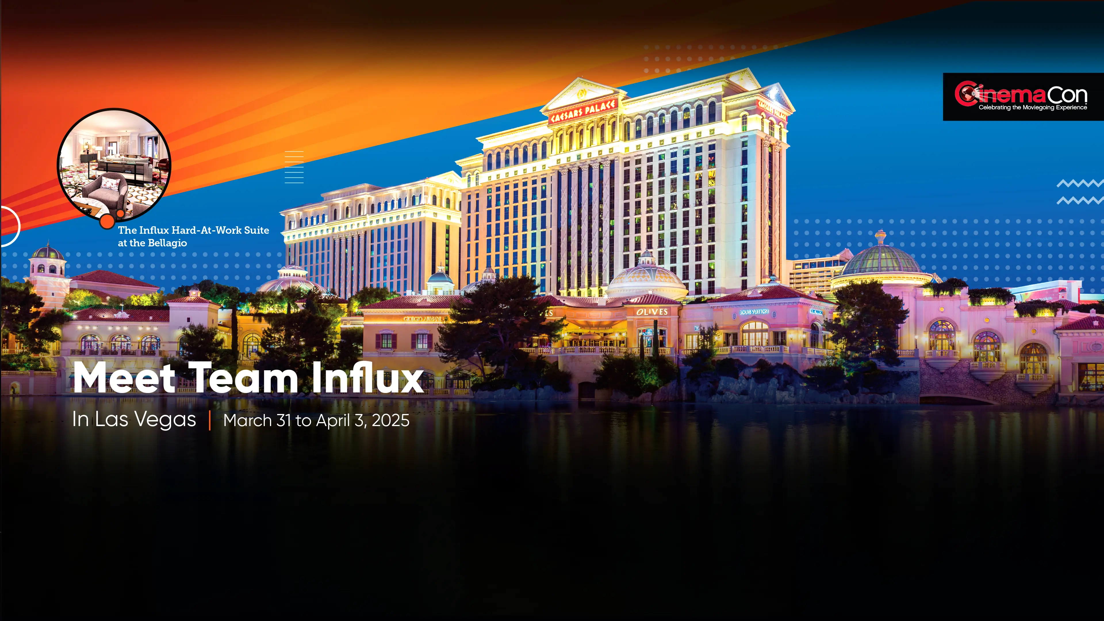 Meet Team Influx at the Bellagio